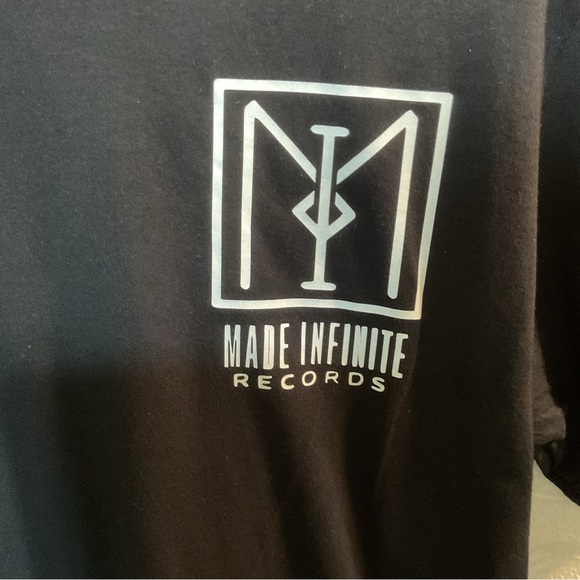 Made Infinate Records Black T-Shirt - Picture 2 of 5